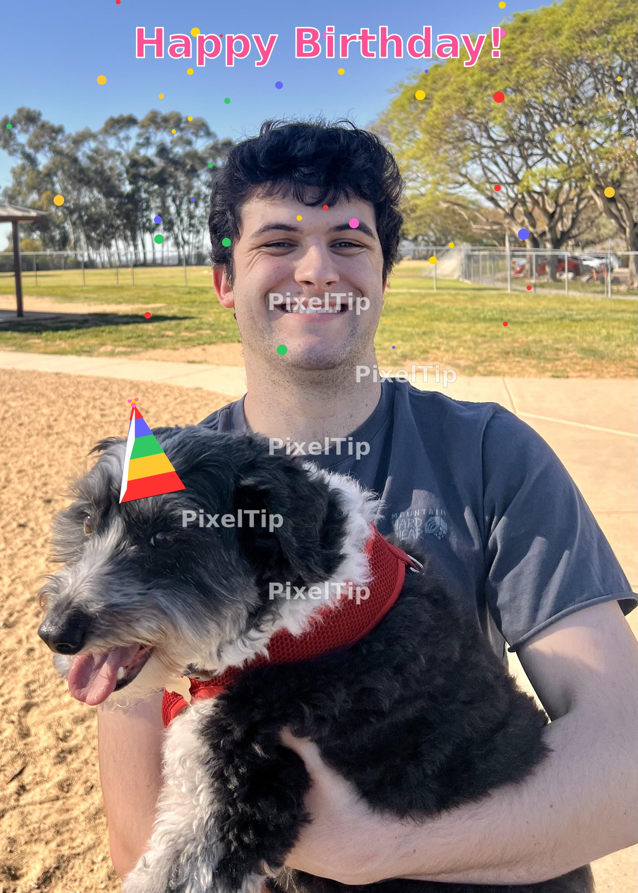 Can someone add a birthday to my dog? It's his birthday today